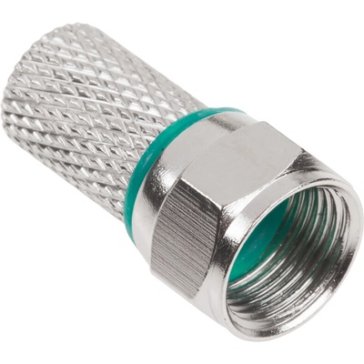 CABLETECH F konektor RG6-U s dvojitým tesnením 50 ks L-WTY0623
