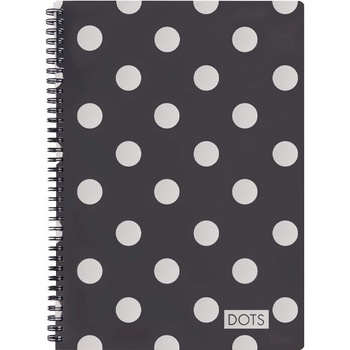 Тетрадка Karton Dots Silve А4 60л. сп. , меки (1120678-25-8-08518)