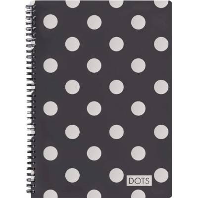 Тетрадка Karton Dots Silve А4 60л. сп. , меки (1120678-25-8-08518)