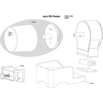 Sera - Резервна скоба за XS-Feeder Holder Clamp