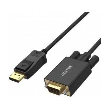 Unitek AV Adapter Unitek DisplayPort - D-Sub (VGA) black (Y-5118F)