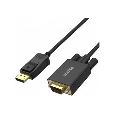 Unitek AV Adapter Unitek DisplayPort - D-Sub (VGA) black (Y-5118F)