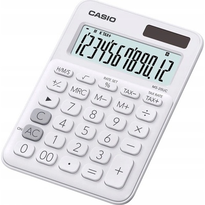 Casio Kancelářská kalkulačka MS-20UC-WE-B