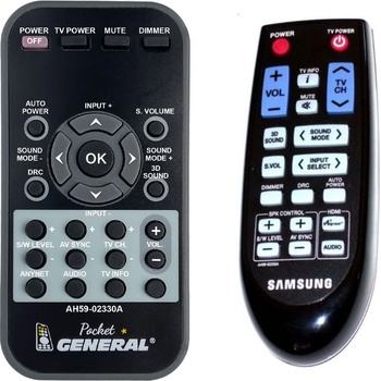 GENERAL Samsung ah59-02330a - дистанционно управление дубликат (ah59-02330a)