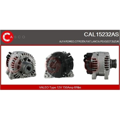 ALTERNATOR 12V 150A CAL15232AS