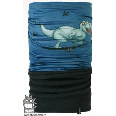 Dráče vzor 50 dinosaurus Modrá