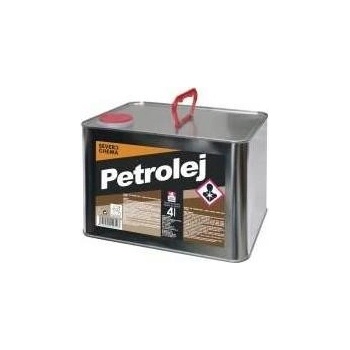Severochema Petrolej 4 l určen na svícení v petrolejových lampách a čištění