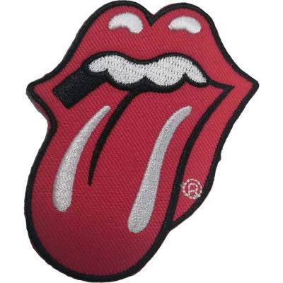 Nažehlovačka The Rolling Stones - Classic Tongue Red, Červená,Univerzálna