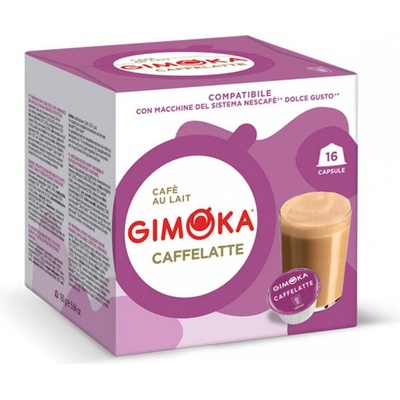 Gimoka Caffelatte капсули съвместими с Dolce Gusto® 16 бр