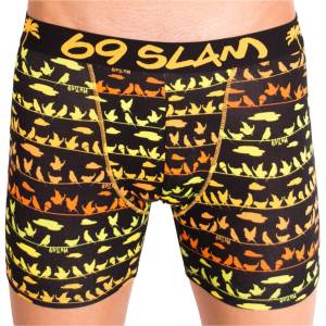 69slam Мъжки боксерки 69SLAM fit bamboo bird 69slam | Cheren Mnogotsveten | МЪЖЕ | XS
