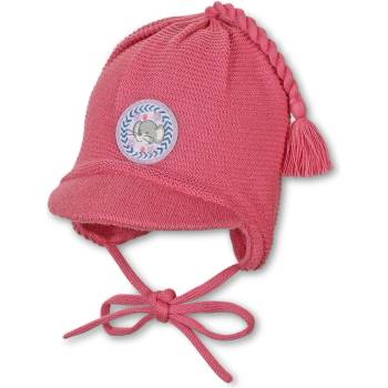 Sterntaler Детска плетена шапка с козирка за момиче, Sterntaler