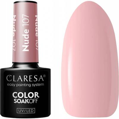 Claresa Hybridní lak Nude č. 107 5ml