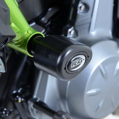 Aero padací chrániče R&G Racing pro motocykly Kawasaki Z650 Ninja 650 2017- černé