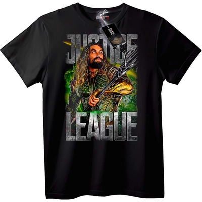 NOONEBRAND Тениска Justice League Aquaman - L, White