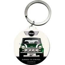 Prívesok na kľúče NOSTALGIC ART MINI COOPER silver