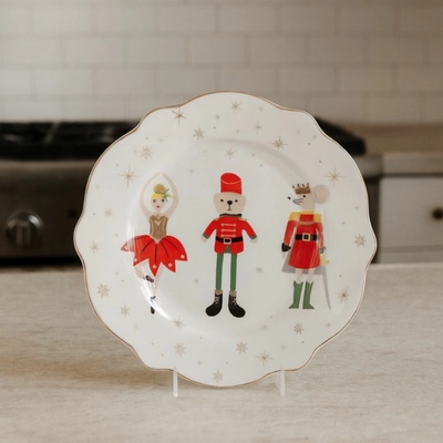 HOMLA Porcelánový talíř Licollet 21 cm