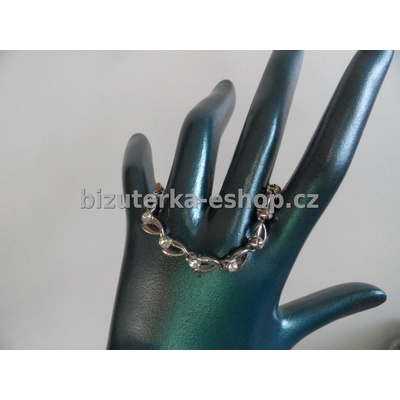 Bizuterka-eshop.cz s kamínky stříbrný BZ-04324
