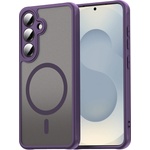 Techsuit Калъф за Samsung Galaxy S25 FE - Techsuit - HaloFrost II MagSafe - Лилав (KF2354719)