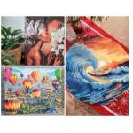 Ideyka Paint by numbers - Harmony of metal petals