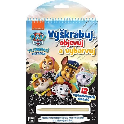 Jiri Models Vyškrabuj, objavuj, vyfarbuj Tlapková patrola