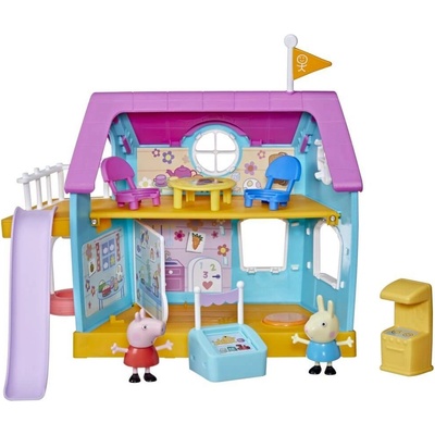 HASBRO Peppa Pig Peppina klubovna herní set 2 figurky s doplňky na baterie Zvuk