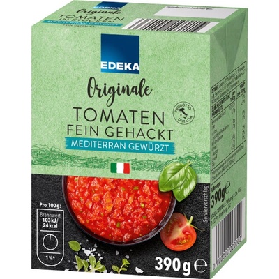 Edeka Italia rajčata na kousky classic 390 g