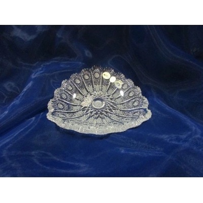 Tom Bohemia Crystal miska trojúhelníková 57001 olovnatý křišťál 16 cm