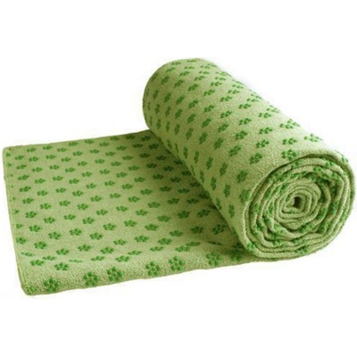 LiveUp Ručník na YOGU LS3752 183 x 63 cm zelená