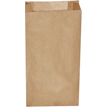 Nideko Papierové vrecko desiatové | hnedé | 14x7x32cm |