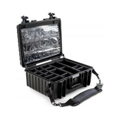 B&W Outdoor Case 6000 with medical emergency kit black