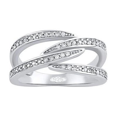 SILVEGO Strieborný prsteň Banea s Brilliance Zirconia JJJ1215R
