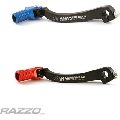 Řadička HammerHead Gear Lever Kawasaki KX250F 09-26 Modrá +5mm