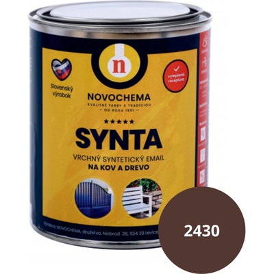 NOVOCHEMA Synta 2430 0,75 kg čokoládová hnedá