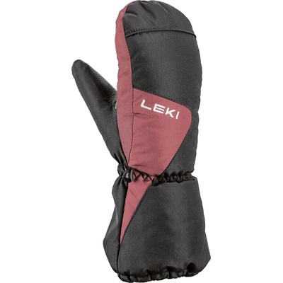 Leki Ръкавици Leki Nevio Junior Mitt Gloves - Black / Rosé - размер 3 (EU) (202-3364-0311)