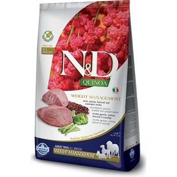 N&D Quinoa Grain Free Dog Weight Management Lamb 2,5 kg