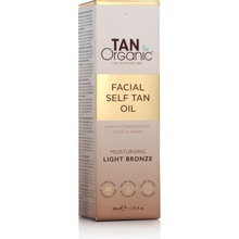 TanOrganic The Skincare Tan samoopalovací olej na obličej odstín Light Bronze 50 ml