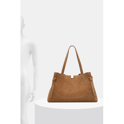 Yuzefi чанта tote дамска от велур GYOZA TOTE (YUZPF25.HB.GZT.S015)