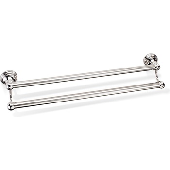 DECOR WALTHER Закачалка на релса за кърпи Decor Walther Classic двойна 60 см никел (0510530)