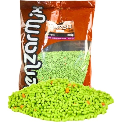 BENZAR MIX Pelety Fluo Turbo Pellet Marcipán 800g 1,5mm