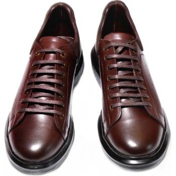 Base Мъжки обувки от естествена кожа - Тъмнокафяви 20210835181 (327659_Тъмно кафяв)