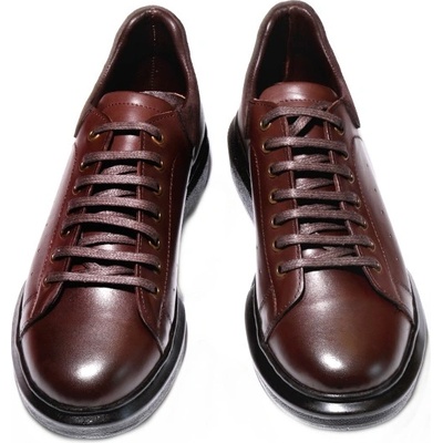 Base Мъжки обувки от естествена кожа - Тъмнокафяви 20210835181 (327659_Тъмно кафяв)