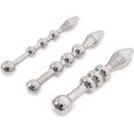 Kiotos Steel Urethral Trainer Kit 3 Solid Beads Penisplugs