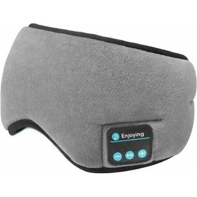 ZdravyNákup Bluetooth maska na spanie s možnosťou počúvania hudby sivá