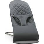 BabyBjörn Бебешки шезлонг BabyBjorn - Bliss, Woven Classic Quilt, Anthracite (1814-006121) - baby