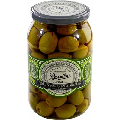 Bornibus Зелени маслини 950 g, гръцки, без костилка, BORNIBUS (BORBS1854)