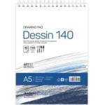 Drasca Пад за рисуване Dessin А5 140г 40л бял
