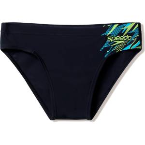 Speedo Мъжки бански слипове Speedo Medley Logo Brief Swim brief - Anthracite / Hyper Teal - размер 8 (DE) (050-2582-0118)