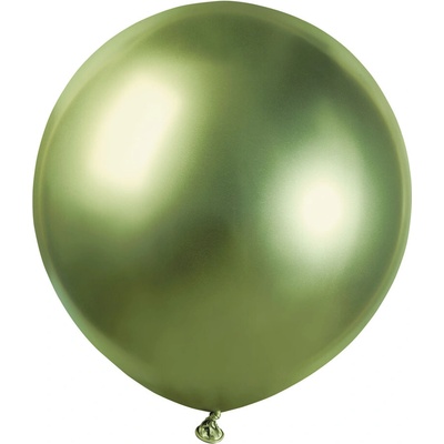 Svet balonku Balónik chrómový SHINY Kiwi 48 cm