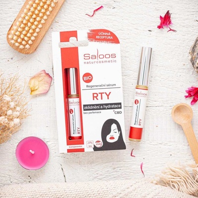 Saloos Bio regenerační sérum na rty 7 ml – Zbozi.Blesk.cz