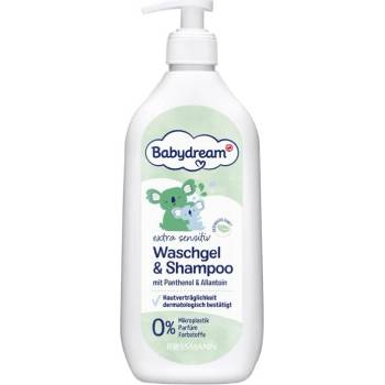 Babydream mycí emulze a šampon 2v1 extra sensitive 200 ml
